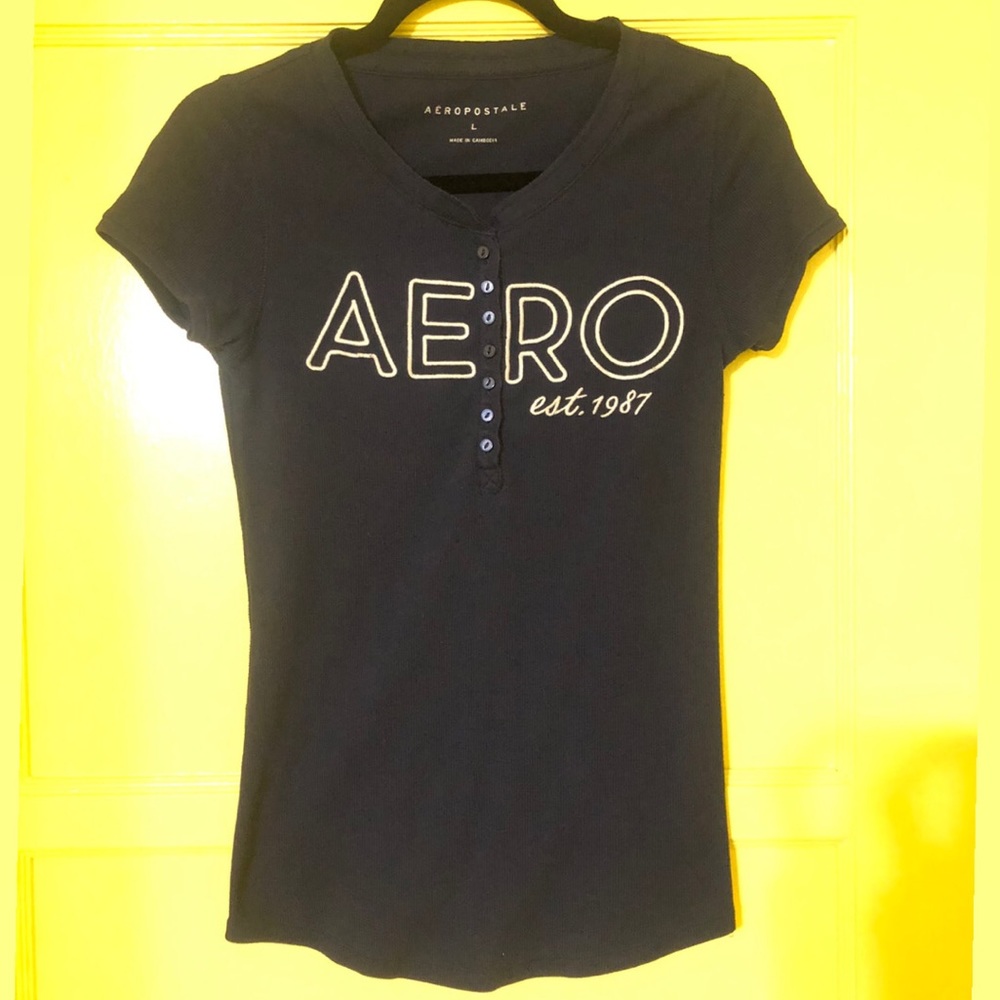 Aeropostale Navy Blue Top